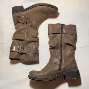 Trumble Light Brown Biker Boot